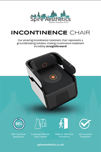 An image of Pelvic Floor Chair Therapy Harlow and the benefits.