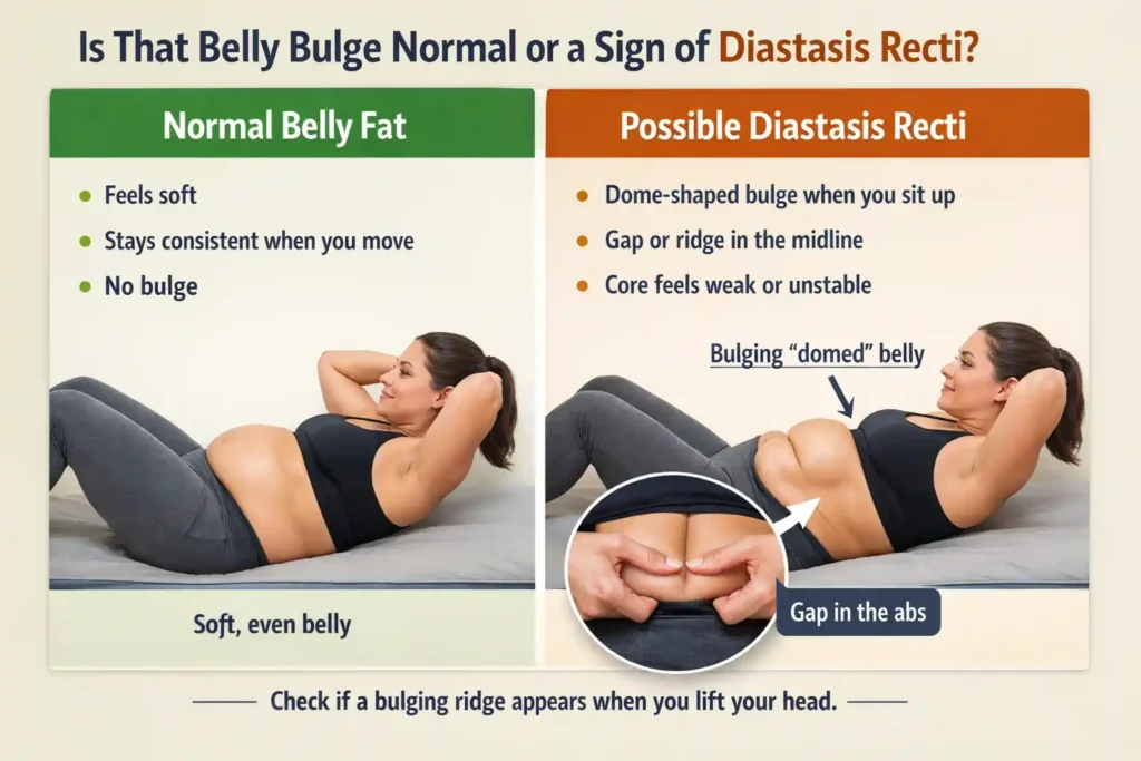 Is That Belly Bulge Normal or a Sign of Diastasis Recti Harlow